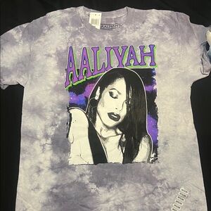 Aaliyah Graphic Tie-Dye T-Shirt
